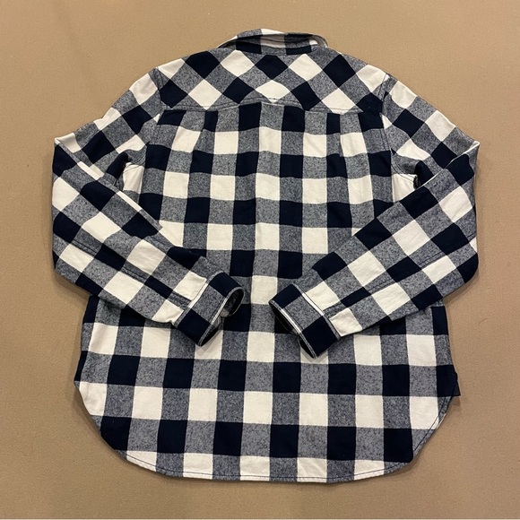 J. Crew Women’s Buffalo Check Half Zip Shirt Jacket Cotton/Wool Blend Size Small - Picture 9 of 13